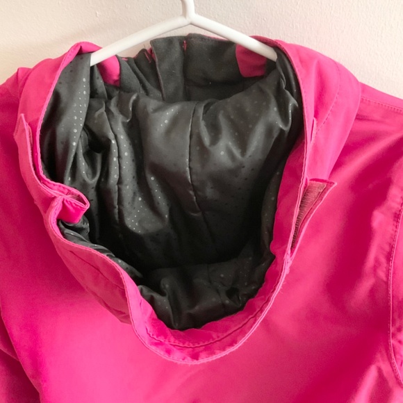 Medium Womens O’Neil Snowboard Ski Red Jacket Winter Warm Zipper Water Resistant - Picture 10 of 11